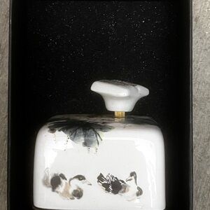 One-of-a-Kind Moony Music Box by HKStudio. Plays Somewhere Over the Rainbow.